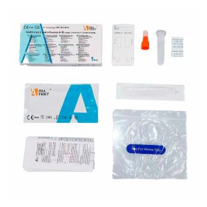 Alternative view of TEST DUAL GRIPE A-B & COVID-19 | HISOPO NASAL | ALLTEST |