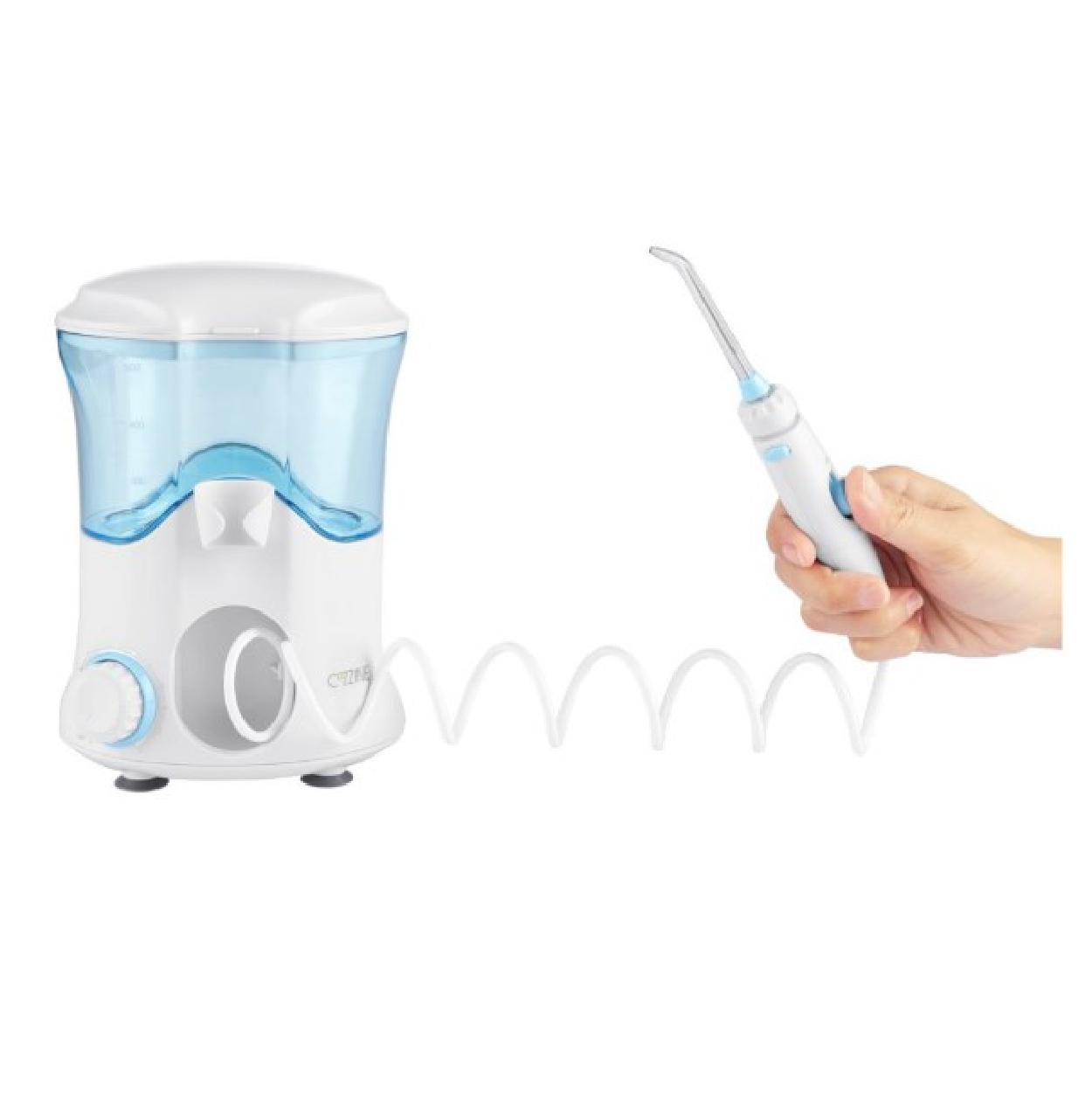 IRRIGADOR BUCAL DE PARED CON SIETE BOQUILLAS Y 10 MODOS DE 30 A 120 PSI | CAPACIDAD DE 600 ML - Imagen 3