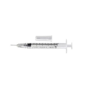 Alternative view of JERINGAS DE INSULINA DE 1 ML CON AGUJA 25G 0,5X16 MM | CAJA DE 100 UNIDADES