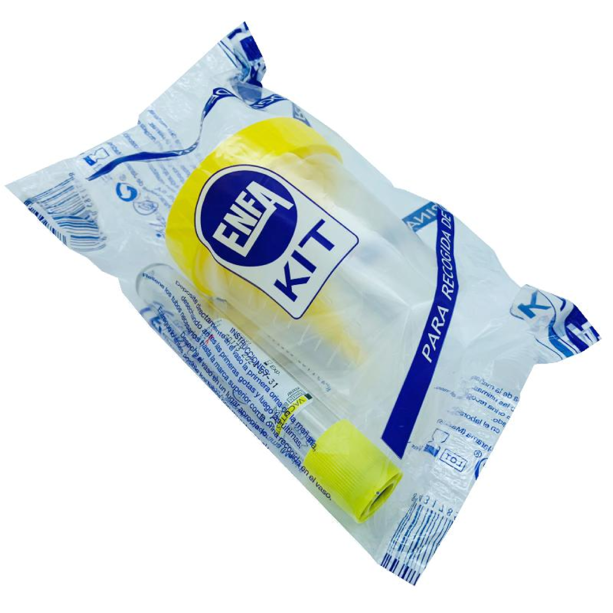 Envase Colector de Orina por Vacío de 120 ml - Amarillo - Imagen 3