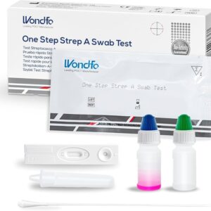 Alternative view of Test de Estreptococo A de Detección Rápida para la Faringitis Estreptocócica | Wondfo | CAD: 04-2028