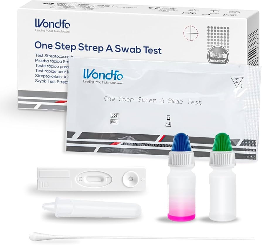 Test de Estreptococo A de Detección Rápida para la Faringitis Estreptocócica | Wondfo | CAD: 04-2028 - Imagen 2