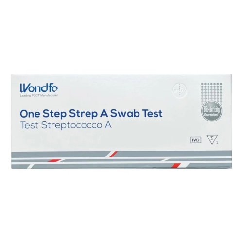 Test de Estreptococo A de Detección Rápida para la Faringitis Estreptocócica | Wondfo | CAD: 04-2028